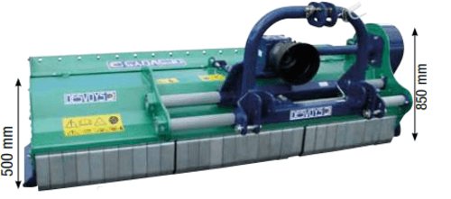 Entretien - Broyeur axe horizontal - Broyeur fixe viti-arbo EXEL-CUT