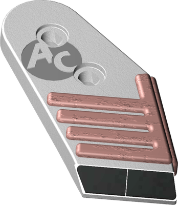 Pièces d'usure charrue - Huard - Pointe MARATHON carbure rechargée gauche adaptable