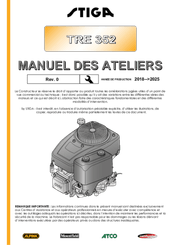 Herbes et entretien - Tondeuse autoportée essence - Tondeuse autoportée à éjection arrière TG 130/72H
