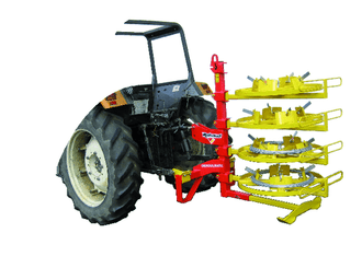 Matériel de ferme - Divers ferme, outillage - Dérouleuse de grillage - barbelé - fils lisse