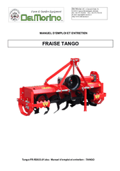 Terre - 3 points travail du sol - Fraise rotative déportable TANGO 125 C