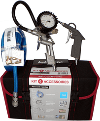 Compresseurs, outils pneumatiques - Accessoires - Kit 6 accessoires d'air