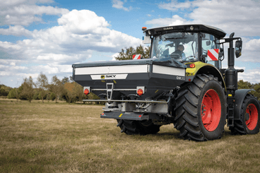 Fertilisation, épandage - Distributeurs d'engrais - Distributeur d'engrais portés DX double plateaux