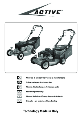 Herbes et entretien - Tondeuses thermiques - Tondeuse professionnelle 5000 SB