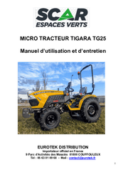 Transport - Tracteurs Diesel - Tracteur TG25