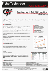 Carburant et transfert - Additifs - Traitement GNR diesel 1 L