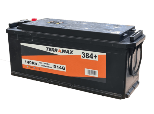 Batteries et accessoires - Batteries - Batterie HD 140 Ah 900 A 12 V +G