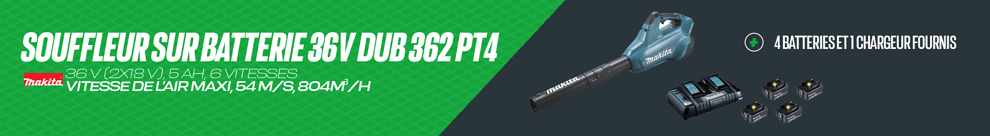 Souffleur à batteries